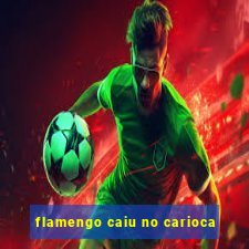 flamengo caiu no carioca